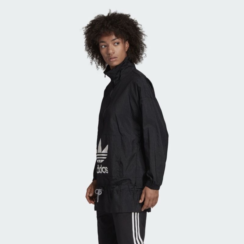 Adidas Long Oversized Windbreaker Pullover - Picture 4 of 9